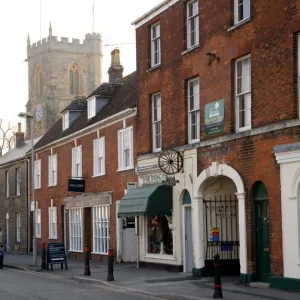 bridport church glimpse