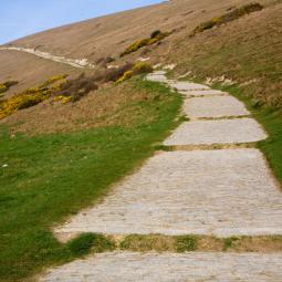 Coast Path out of Lulworth