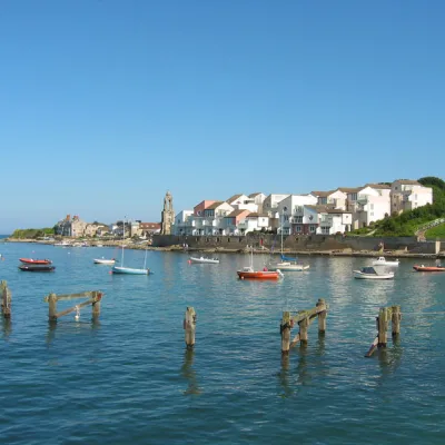 swanage harbour view