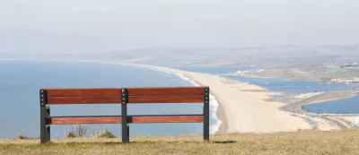 Chesil beach view