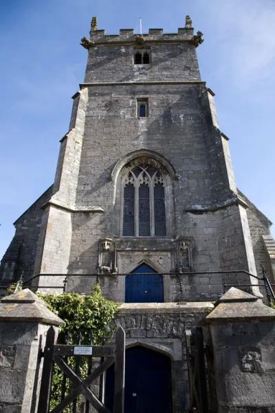 corfe castle church tower