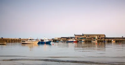 lyme regis harbour wide