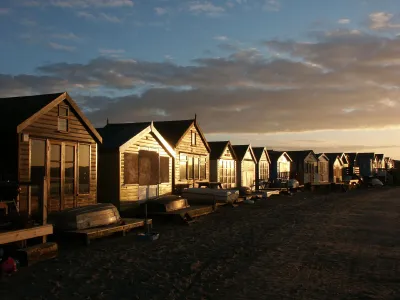 mudeford beach late