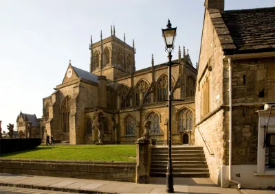 sherborne abbey side