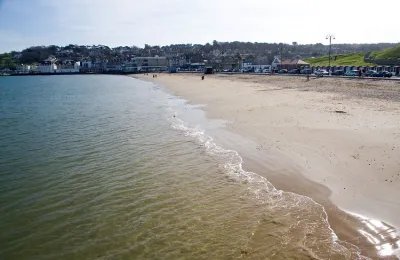 swanage beach town