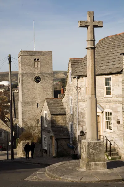 Swanage church hill