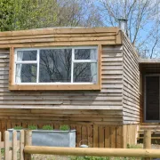 Cosy and rural Lodge at Goldhill Glamping