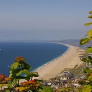 chesil beach view